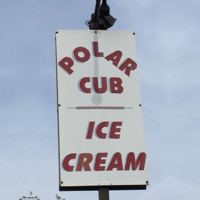 Polar Cub Sign
